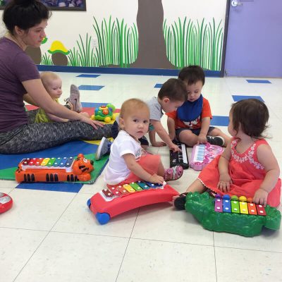 Caterpillars making music