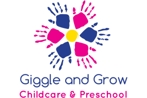 Giggle and Grow logo on a white background.